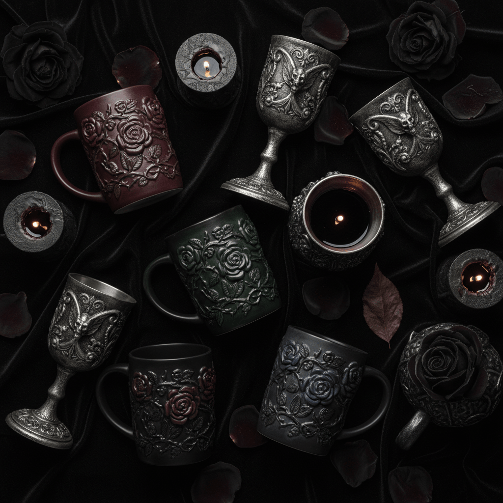 Mugs & Goblets - The Dark Rose Emporium