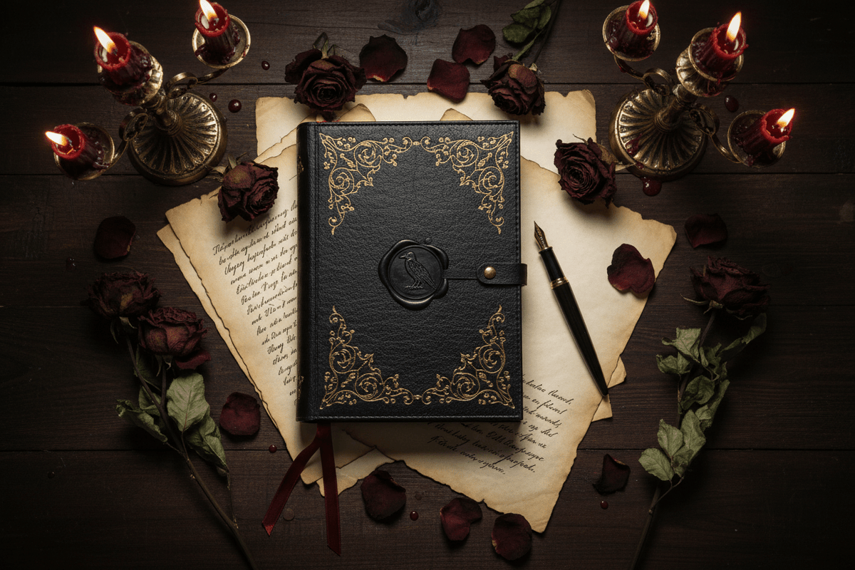 Stationery & Journals - The Dark Rose Emporium