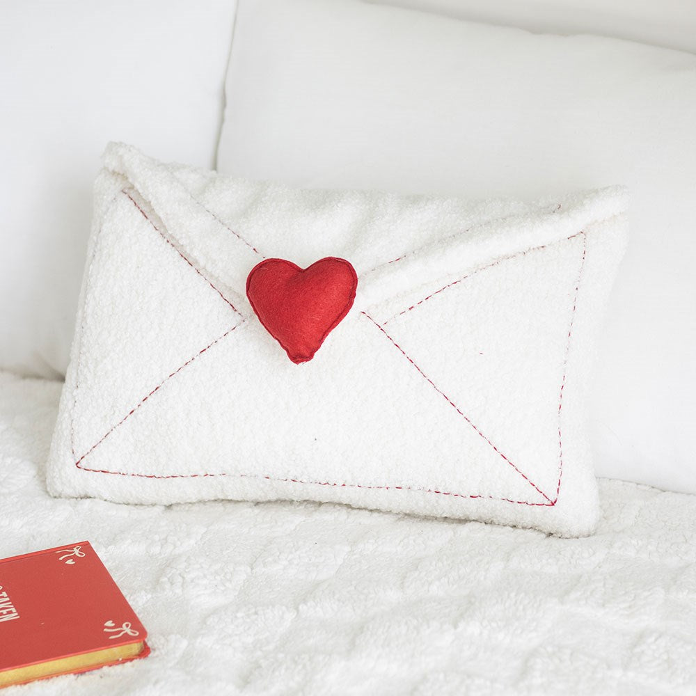 Love Letter Boucle Cushion