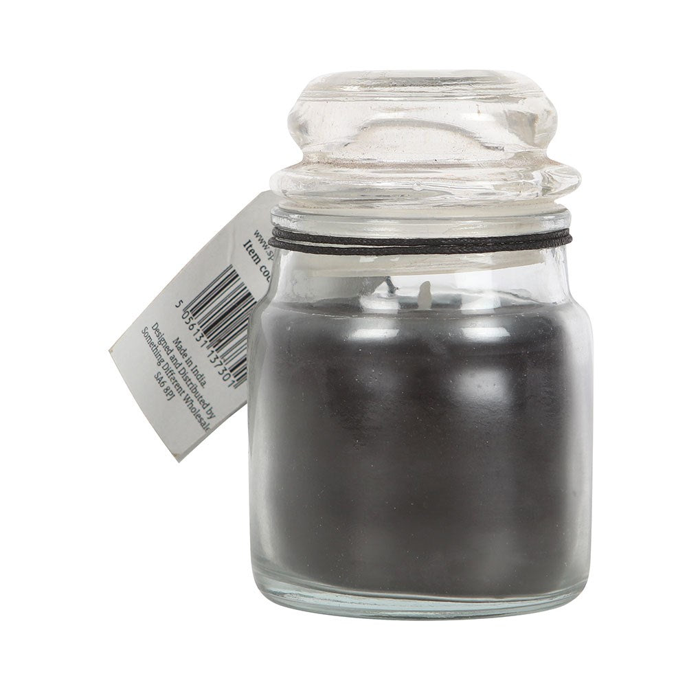 Protection Black Opium Spell Candle In Glass Jar