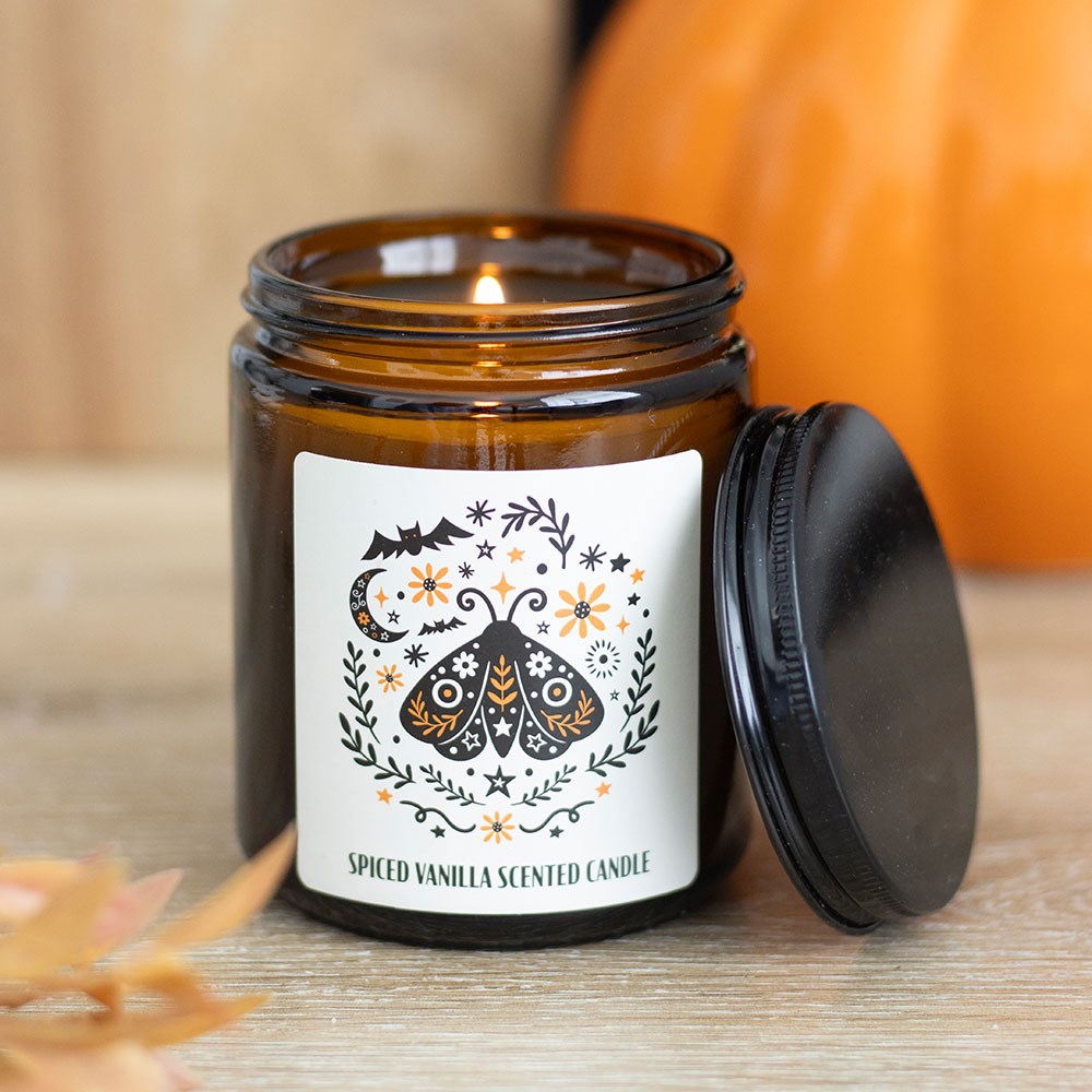 Frightful Folk Moth Spiced Vanilla Apothecary Candle