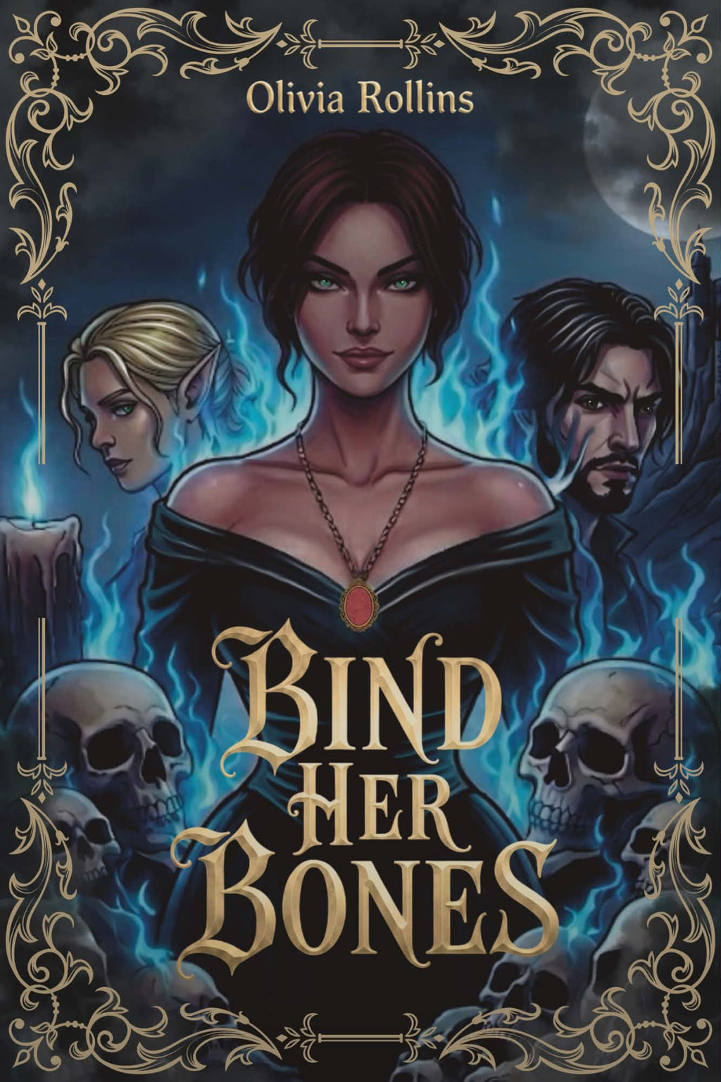 Bind Her Bones (Signed First Edition), by Olivia Rollins (softback, english edition)