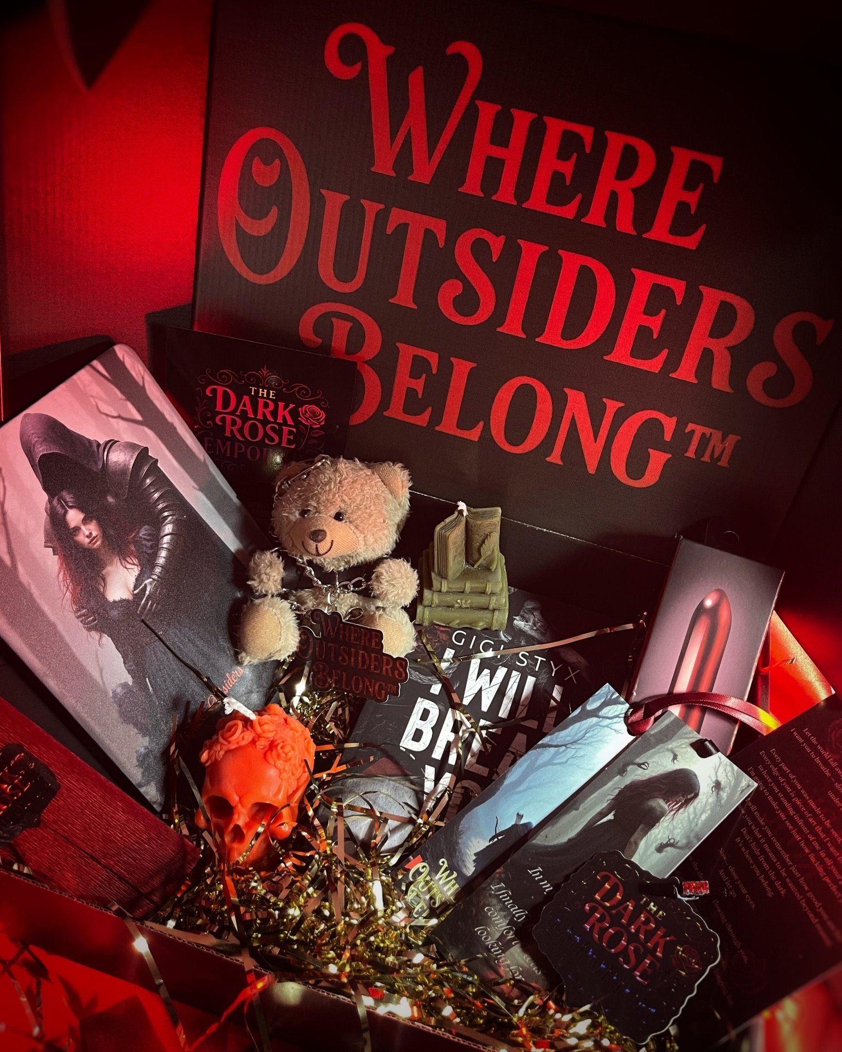 The Pleasure Box (bookbox) by Vexa Nightbloom - Bookbox - The Dark Rose Emporium