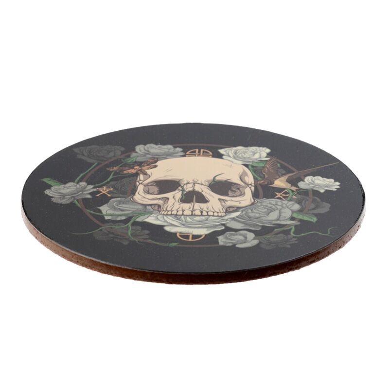 Skulls & Roses Coasters