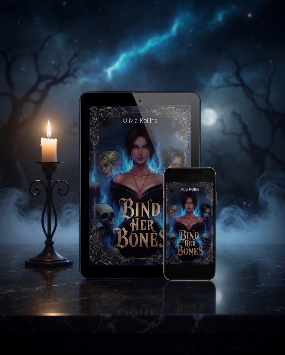 Bind Her Bones (Deluxe Edition e-book), by Olivia Rollins (e-book, english edition) - Book - The Dark Rose Emporium
