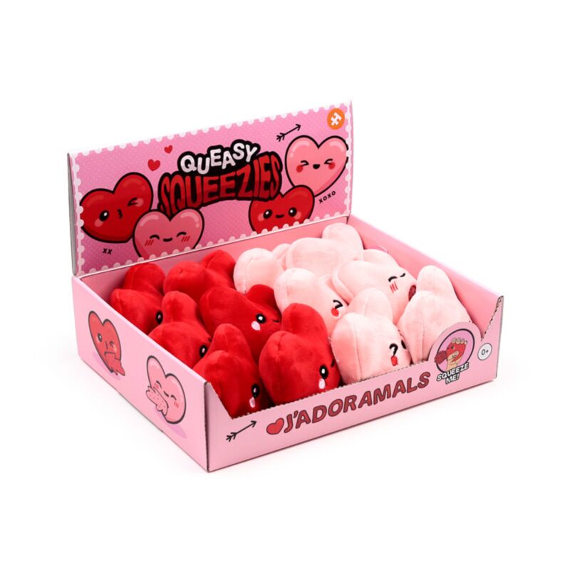 Queasy Squeezies J'Adoramals Squeeze Toy