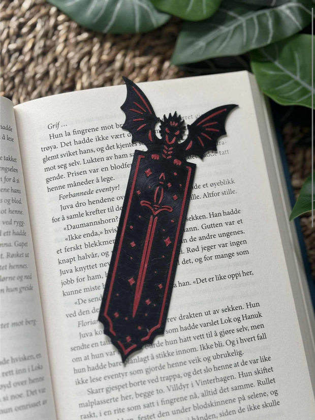 Bookmark - Red Sword Dragon