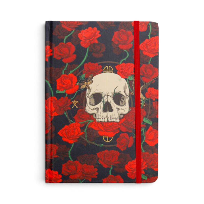 Skulls & Roses A5 Notebook