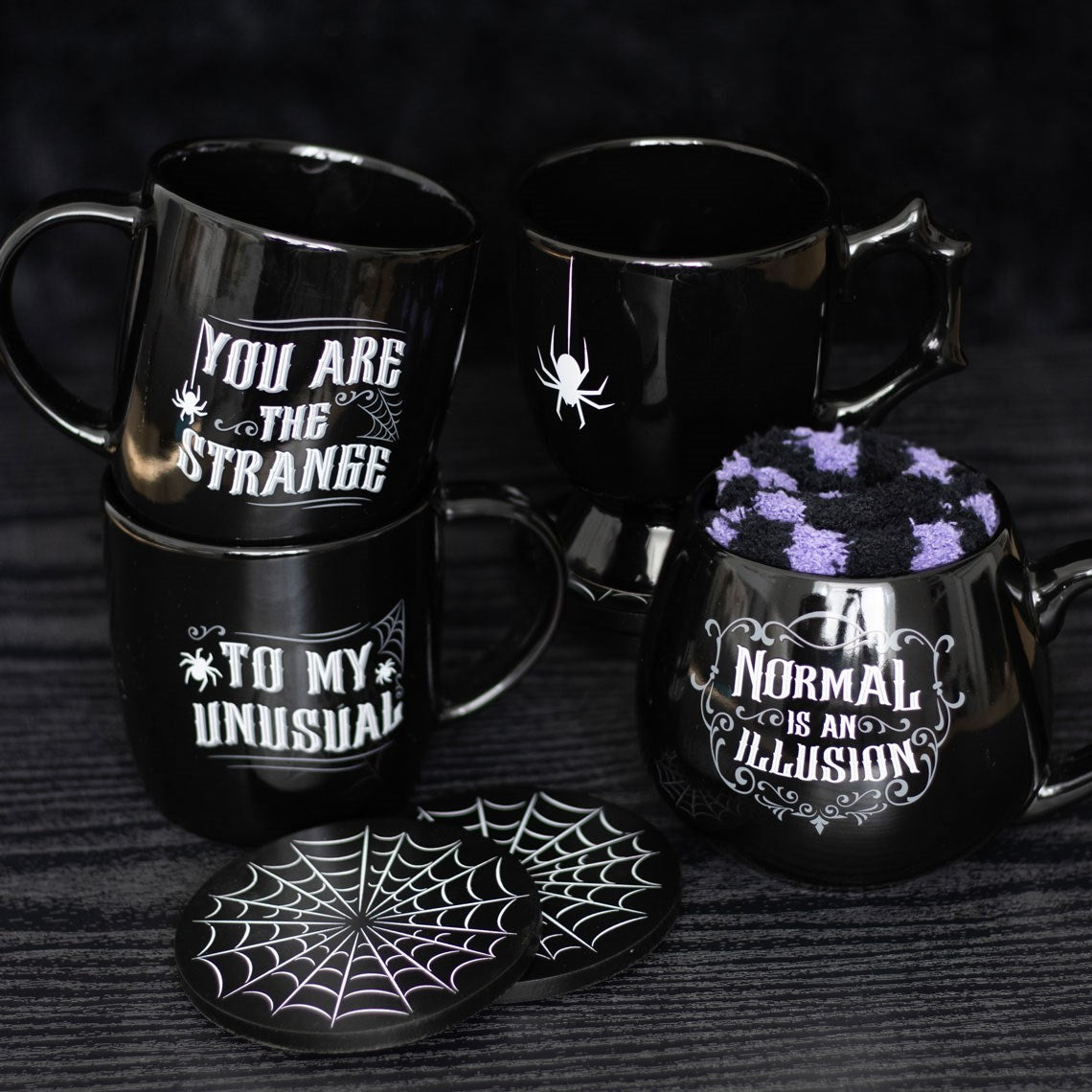 Strange And Unusual Couples Ceramic Mug Set