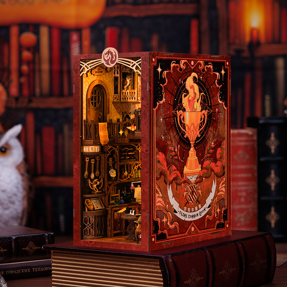 Book Nook DIY Kit - Flame Common Room