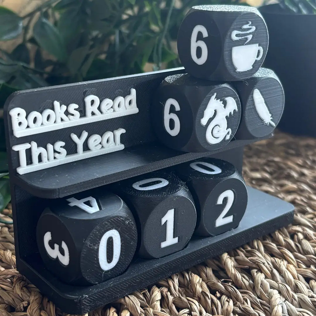 Book Counter With Dice