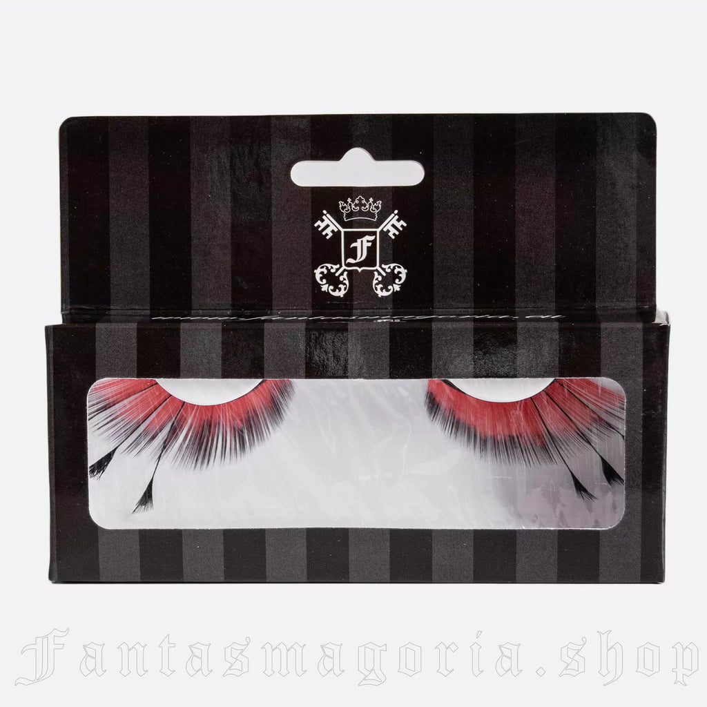 Dragonfly Red Eyelashes