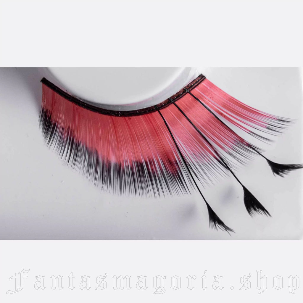 Dragonfly Red Eyelashes