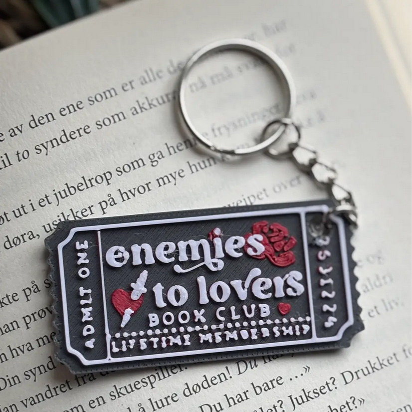 Keyring - Enemies To Lovers Book Club