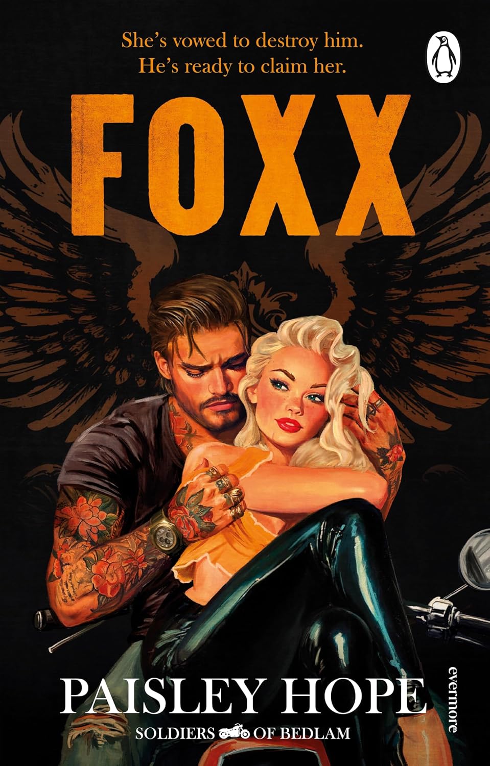 Foxx (Soldiers of Bedlam #3), by Paisley Hope (softback, english edition)