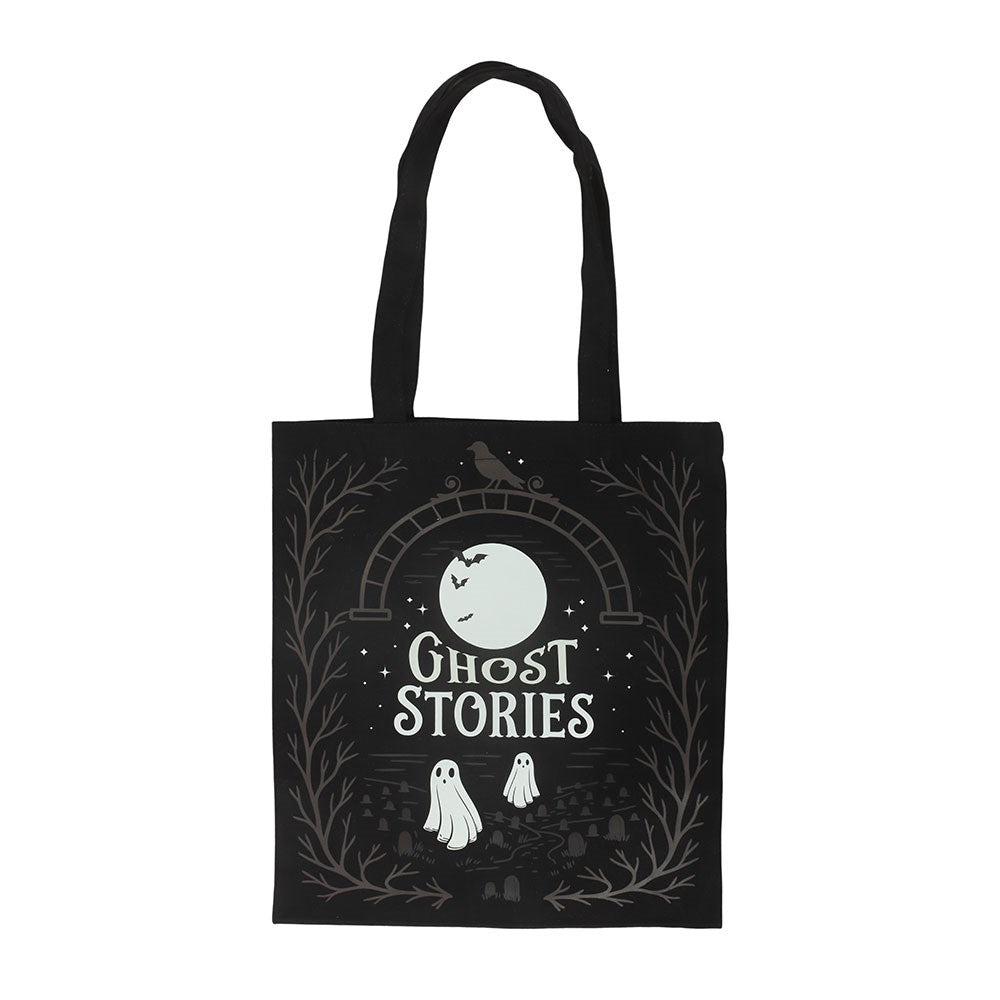 The Haunted Library Ghost Stories Tote Bag