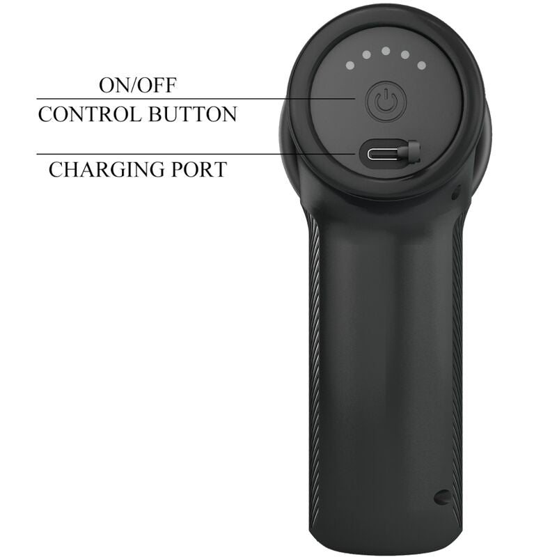 PRETTY LOVE - DJ DOCTOR MASSAGER 5 SETTINGS BLACK