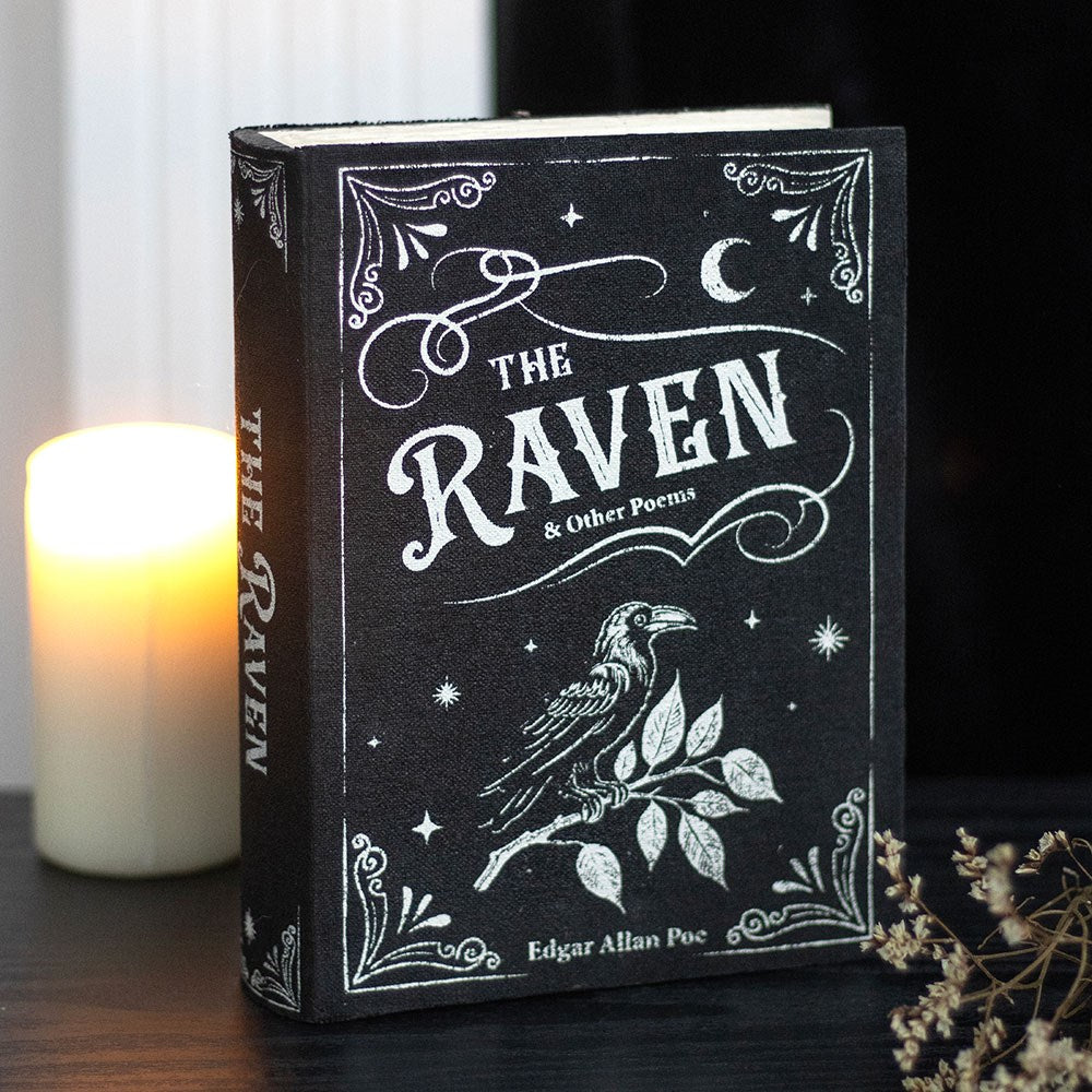 Mystic Raven The Raven Book-Shaped Storage Box