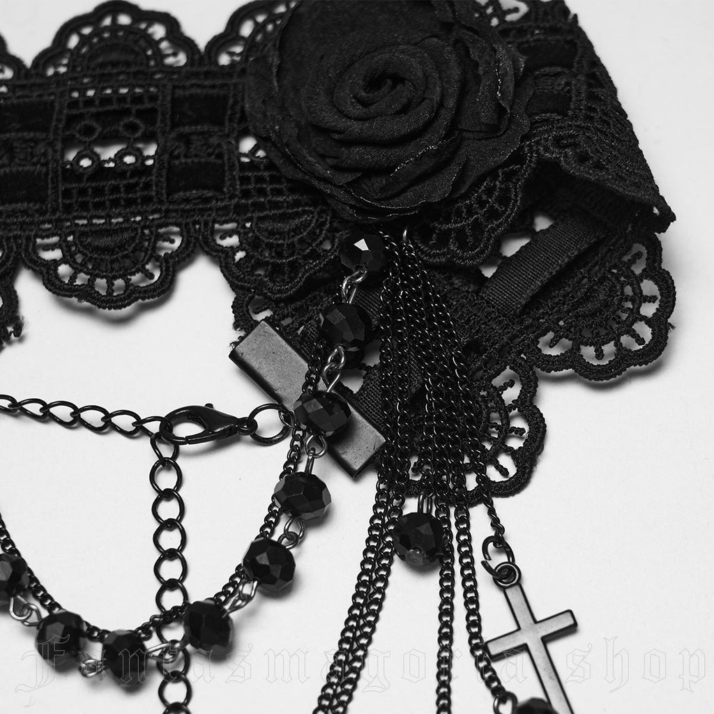 Rose Noir Choker