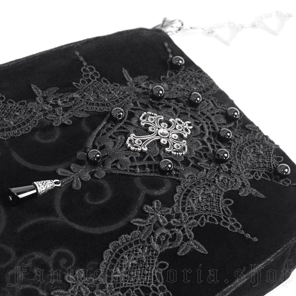 Royal Court Black Gothic Purse Bag