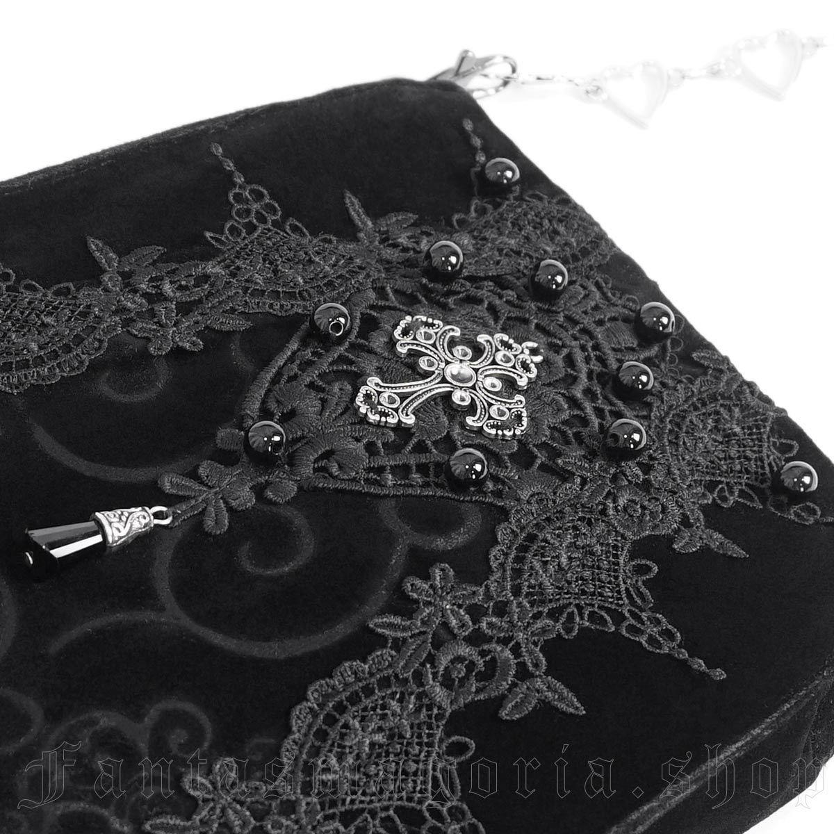 Royal Court Black Gothic Purse Bag