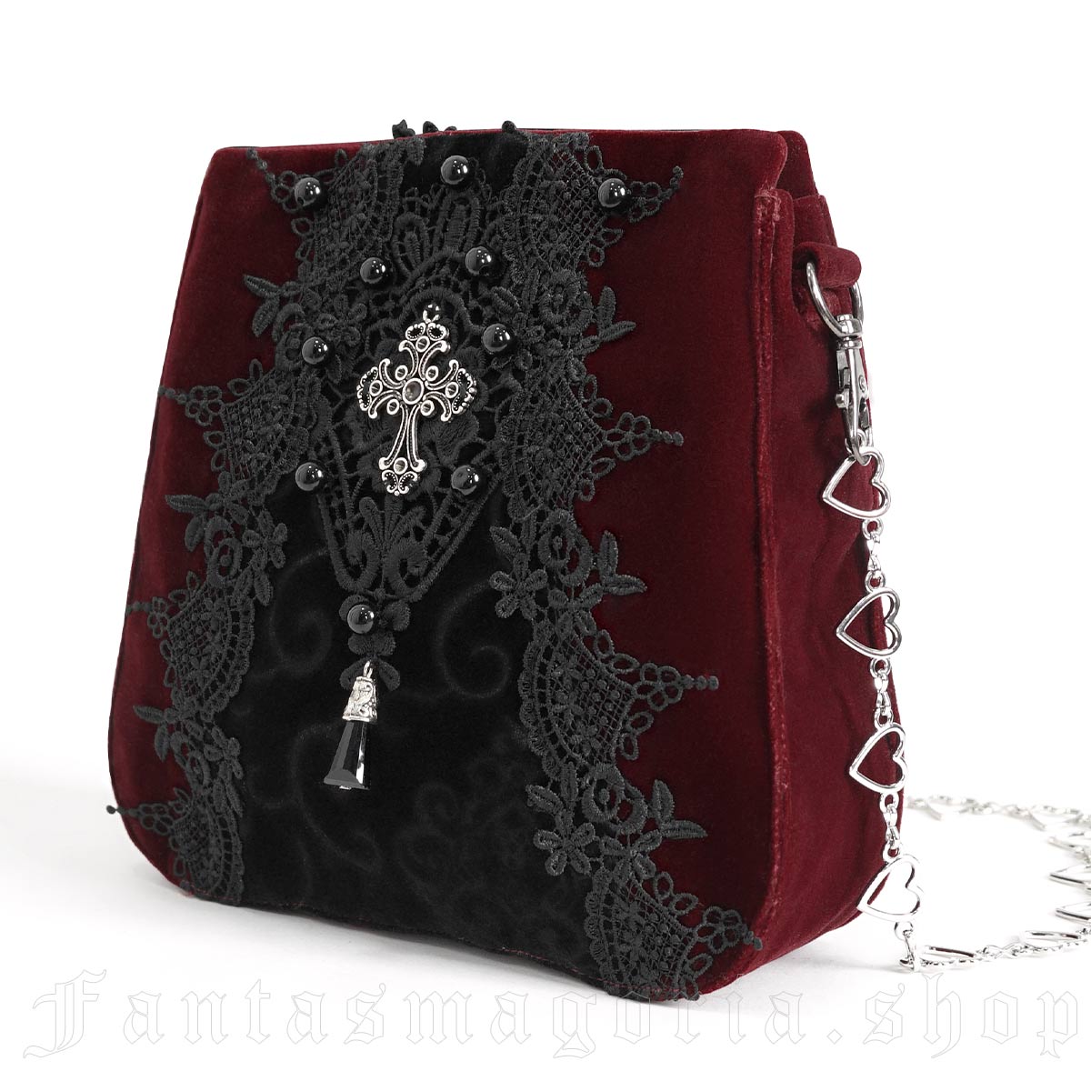 Royal Court Red Gothic Purse Bag