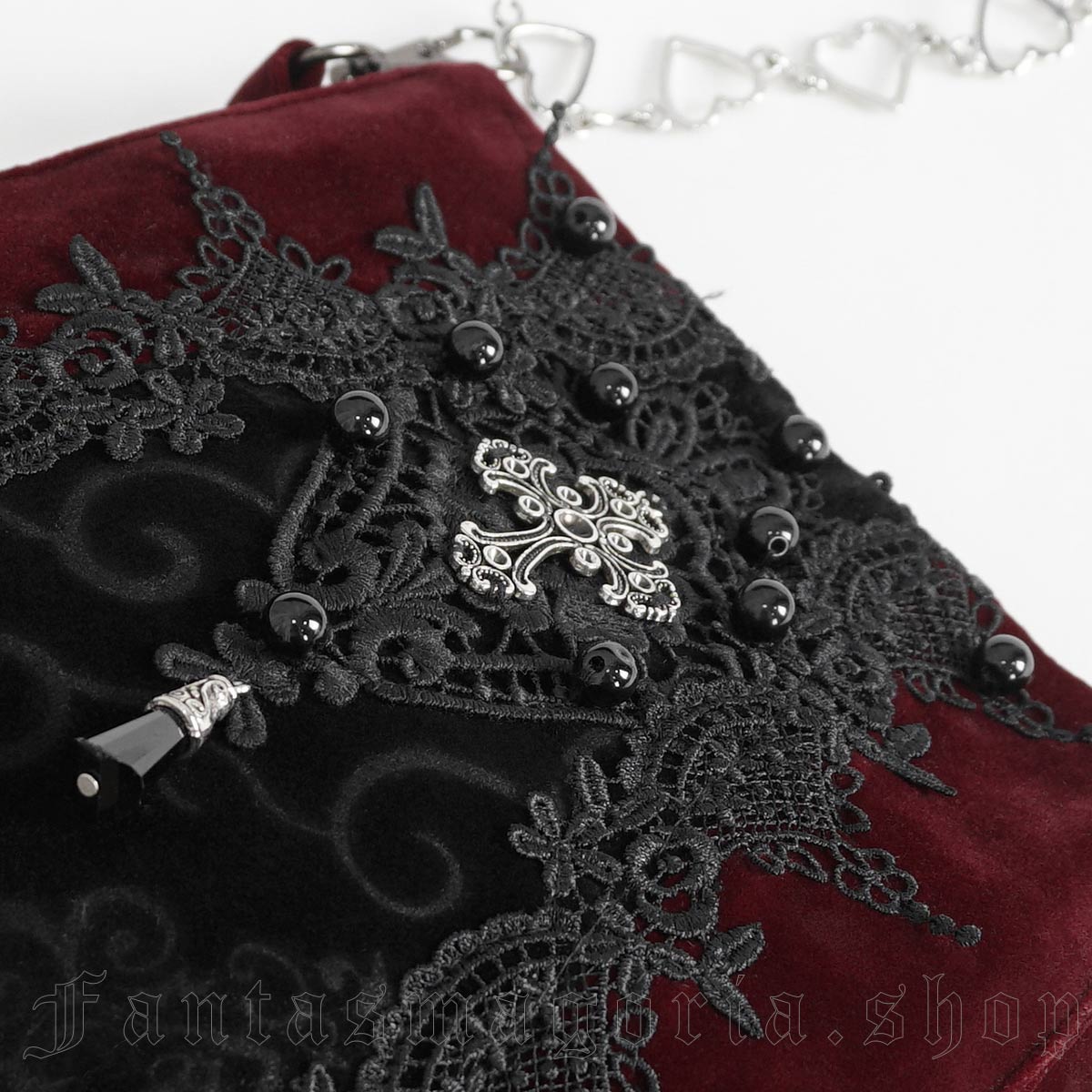 Royal Court Red Gothic Purse Bag