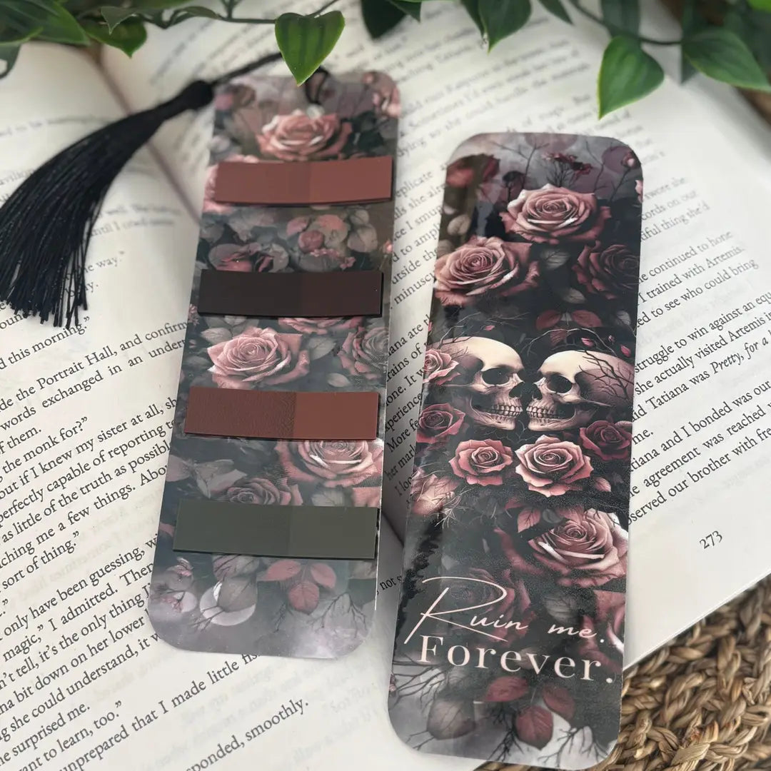 Bookmark With Stickers - Ruin Me Forever